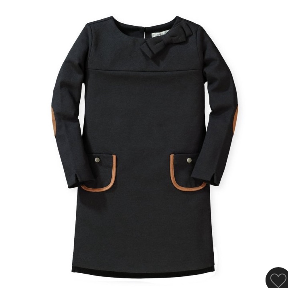 Hope & Henry quilted ponte riding dress dress sz6